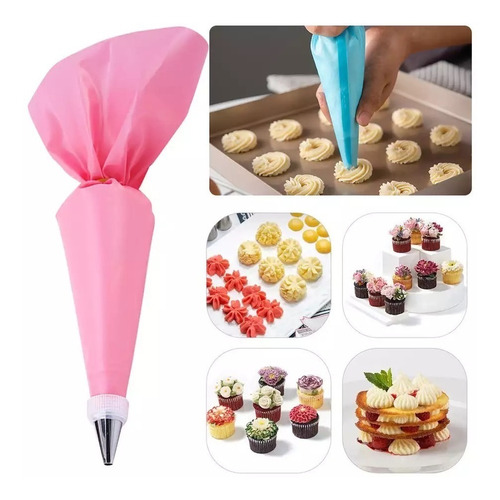 26pz Boquillas Reutilizables Para Repostería Duya Acero Inox