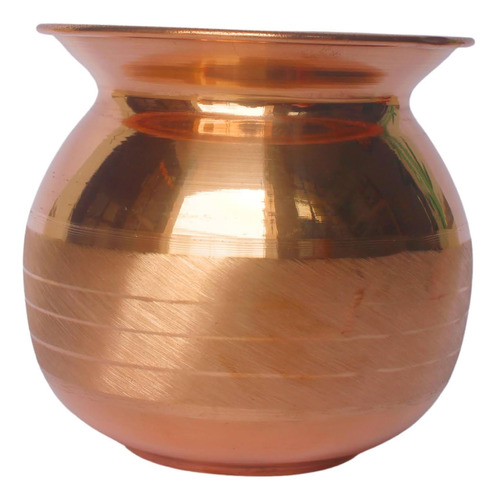 Shilppam - Vaso Tradicional De Cobre Puro Kalash I Tamba Lot