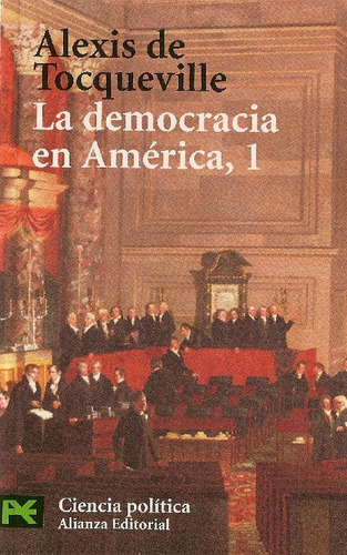 Libro La Democracia En América, 1 De Alexis De Tocqueville