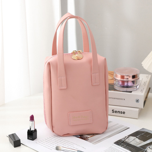 Bolsa De Maquillaje Shell, Organizador Portátil De Gran Capa