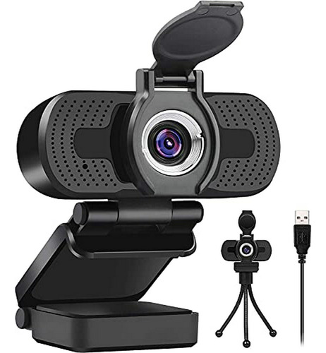 Cámara Web Larmtek 1080p Full Hd Para Videoconferencias Y Ll