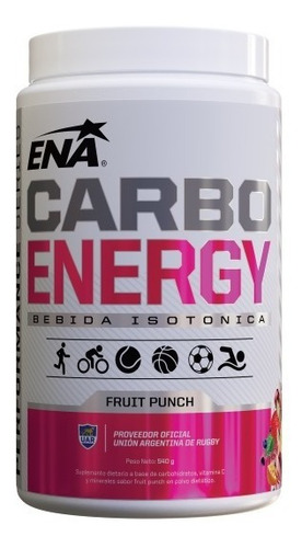 Carbo Energy 540grs Ena Sport Energía Pura + Rendimiento