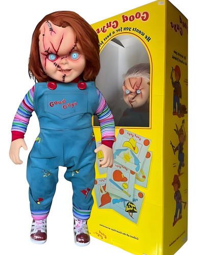 Chucky Cicatrices Escala 1.1 Con Luz Y Sonido