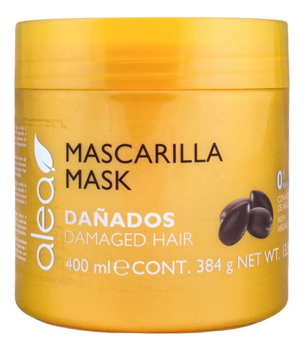 Alea Mascarilla Dañados Con Aceite De Argan 400ml Salerm