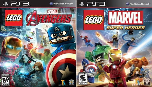 Lego Marvel Avengers + Lego Marvel Super Heroes Ps3 Español 