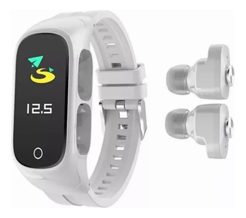 Pulsera Con Auricular Bluetooth Smart Watch Tws 2 En 1