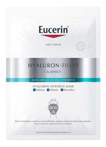 Eucerin Hyaluron-Filler Mascarilla Facial Intensiva para piel Sensible 10mL 10g