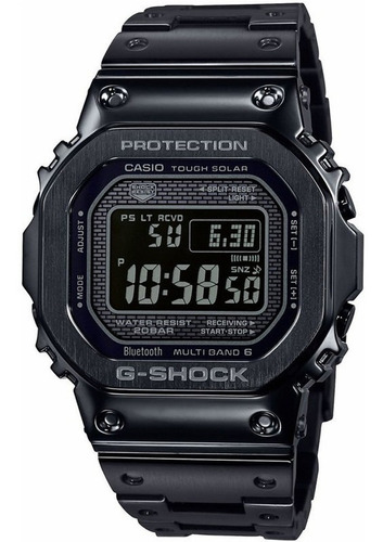 Reloj Casio Gs Tough Solar Bluetooth Gmw-b5000gd-1 Color de la correa PVD NEGRO Color del bisel PVD NEGRO Color del fondo Negro