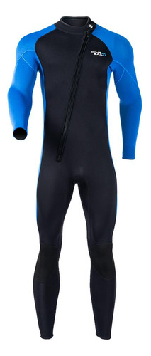 Traje De Buceo De 3 Mm Para Hombre, De Una Sola Pieza, Cuerp