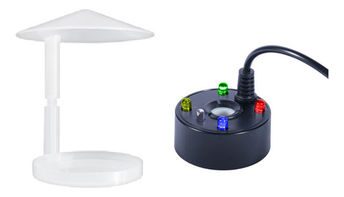 Generador De Niebla Ultrasónico Usb De 4 Led Con Protector,