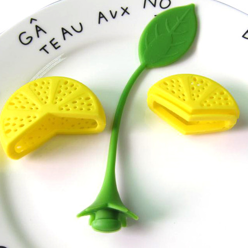 Colador Infusor De Té De Limón De Silicona De Calidad Alimen