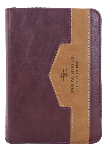 Biblia Reina Valera 1960 Tamaño Bolsillo Elegante Café 