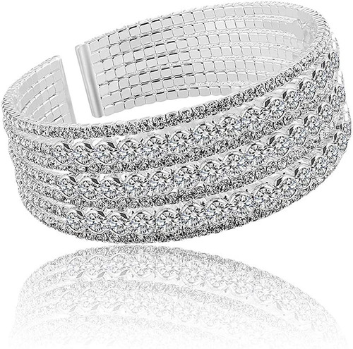 Juli Brazalete Y Brazalete Con Diamantes De Imitación Para M