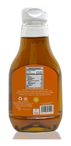 Imagen 3 de 6 de Miel Sabor Maple De Fruta Del Monje Sustituto De Azúcar