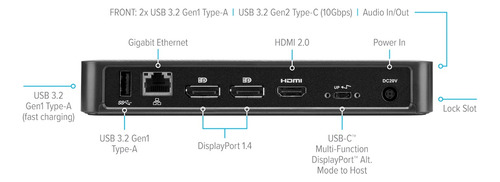 Docking Station Targus Usb-c Pd 86w Dock430
