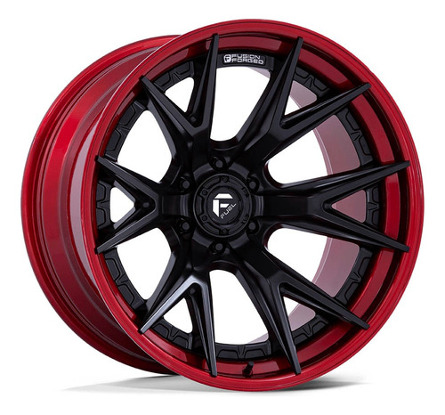 Rines Fuel Catalyst 20x10 6/139 Rojo Sierra Ram Silverado 