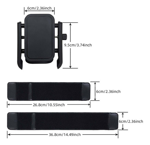 Soporte De Teléfono De La Pulsera Portátil Portátil,