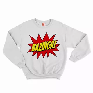 Polera Cuello Redondo The Big Bang Theory Bazinga 001