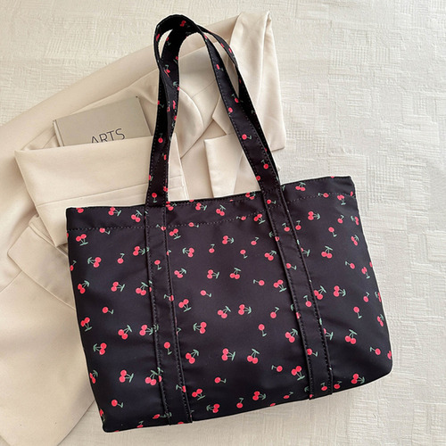 Para Bolso De Hombro A51b Con Estampado De Cerezas De Gran