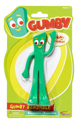 Toysmith Figura Flexible De Gumby, Multi Color