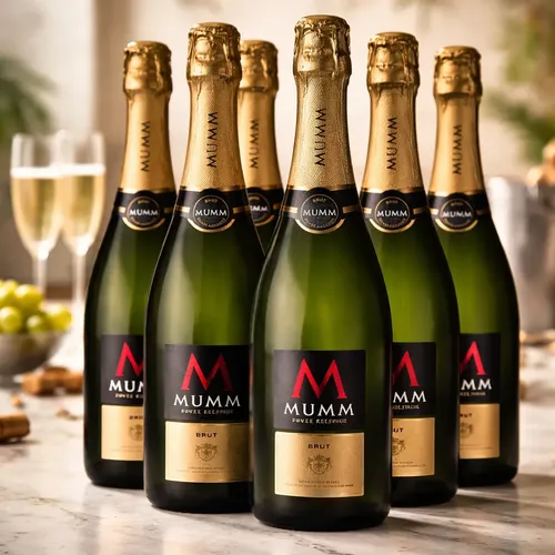 Pack 06 Un Espumante Mumm Cuvee Brut 750ml - Imperdível | MercadoLivre