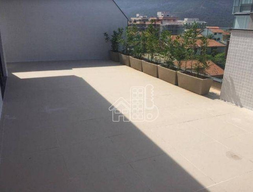 Cobertura Com 4 Dormitórios À Venda, 300 M² Por R$ 2.900.000,00 - Piratininga - Niterói/rj - Co0418