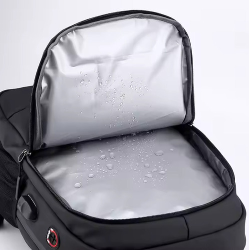 Mochila Impermeable Para Laptop 15.6 Nioval 4522 Negra