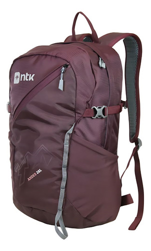 Mochila Para Camping Andes 28 Litros Vinho - Nautika