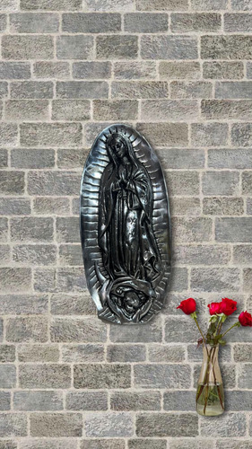 Virgen De Guadalupe Arte En Aluminio