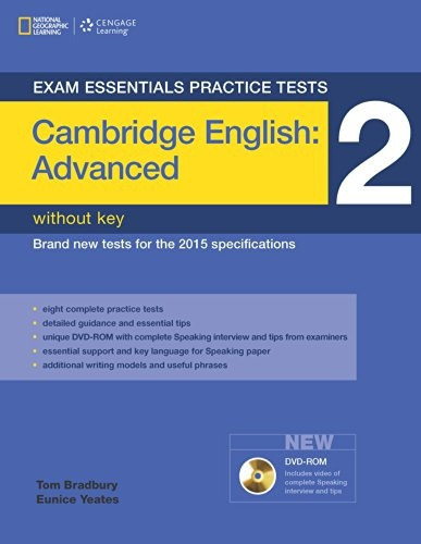 Exam Essentials Cambridge Advanced Practice Test 2 Without Key, De Sin . Editorial Cengage, Edición 1 En Español