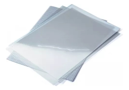 Acetato Cristal Planchas 50x100 Cm X 100 Micrones Pack X 25u