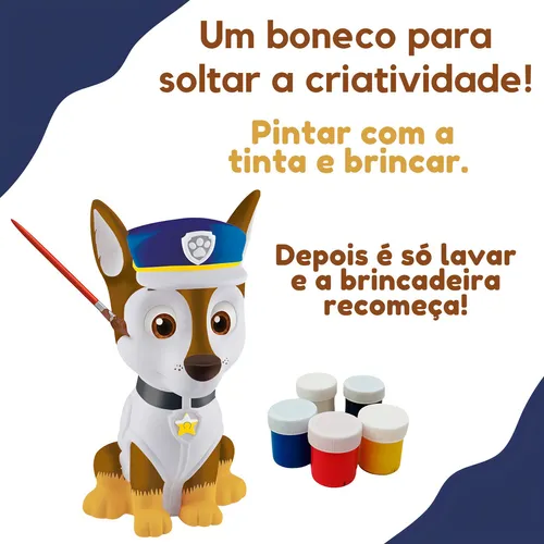 Kit de pintura Chase Paw Patrol Doll Paint O Chase - Elka