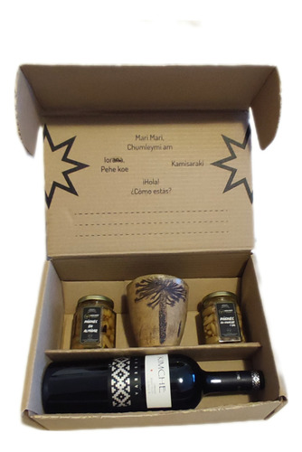 Box Pewen Con Vino Carignan Reserva, Mercado Ancestral