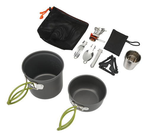 Juego De Utensilios De Cocina Para Acampar, Multifuncional,