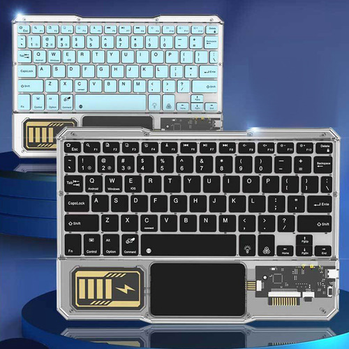 Teclado Inalámbrico N4luminous Teclado Táctil Recargable