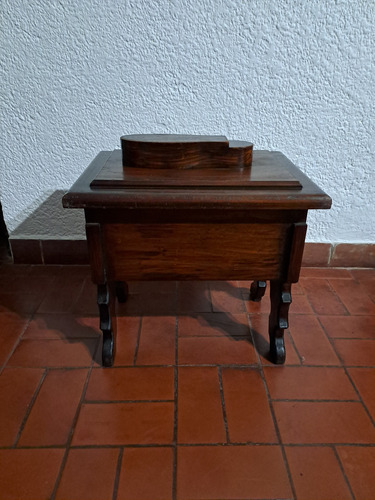 Mueble Cajón Botinero Lustra Botas Antiguo Amarillo (Usado)