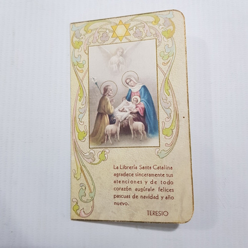 Imagen 1 de 5 de Antiguo Almanaque Bolsillo Librería Santa Catalina Mag 59465