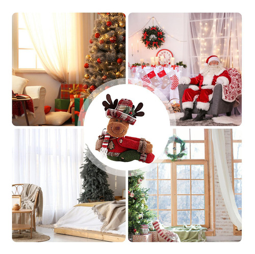 A Soporte For Cortinas Navideñas Hebillas For Cortinas Navid