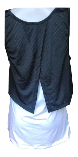 Imagen 4 de 4 de Musculosa Deportiva Con Pupera Dual Power