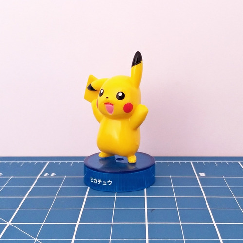 Imagem 7 de 9 de Pikachu Pokémon Bottle Cap Kaiyodo Figure 5 Cm