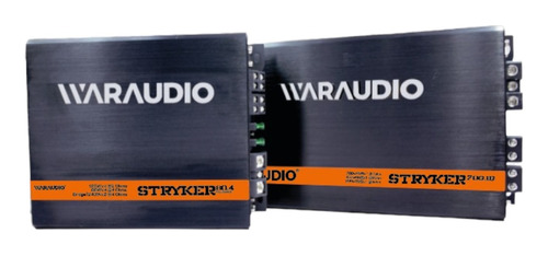 Paquete Amplificadores Waraudio Stryker80.4 + Stryker700.1