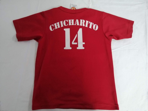 Jersey Manchester United Oficial Merch Chicharito Detalle Fu