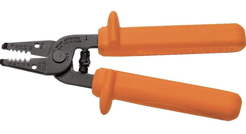 Klein Tools 11045-ins Aislados Pelacables Y Cortador Naranja