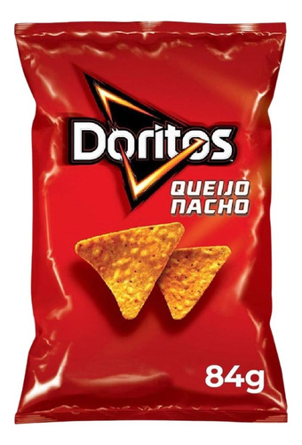 Doritos Queijo Nacho Elma Chips Médio Kit 7 Pacotes