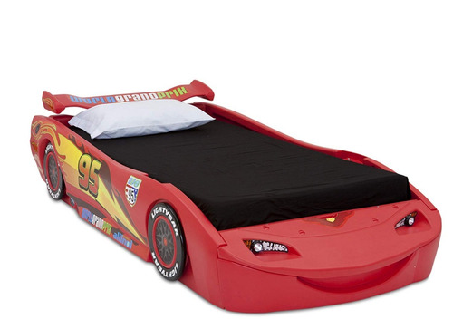 Delta Disney Cars Twin Bed Rayo Mcqueen Cama Niño Plástico