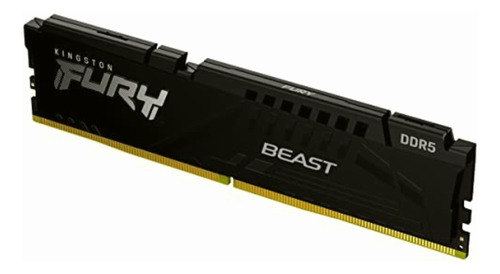 Kingston Fury Beast Black Ddr5, Memoria Gamer Para Pc,