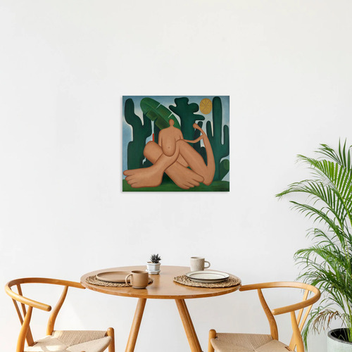 Cuadro Canvas Fine Art Antropofagia Do Amaral 81x90 M Y C