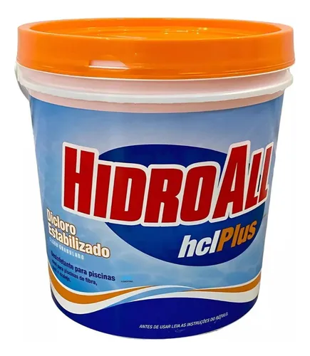 comprar Cloro Granulado Hcl Plus Dicloro Estabilizado Hidroall 10kg