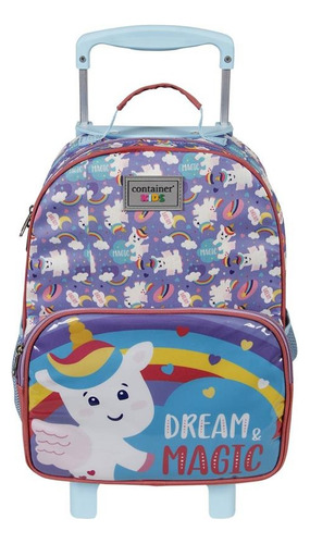 Mochilete Infantil Dermiwil Container Dream Magic Unicornio