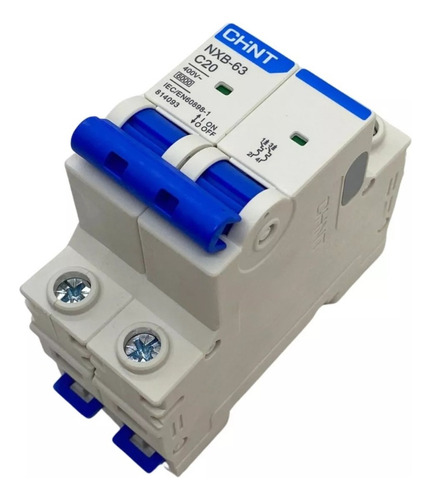 Interruptor Termomagentico 2x20a Chint Nxb-63
